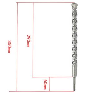 COMOK Carbide Drilling Tip SDS Plus Shank 22mm x 350mm Masonry Drill Bit for Drilling Holes in Masonry Concrete Rock and Artificial Stone