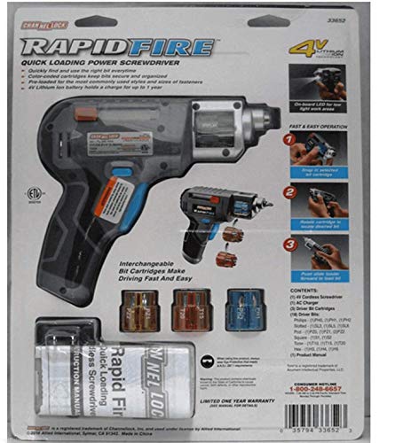 Channellock Rapid Fire Quick Load Power Screwdriver