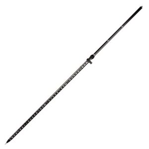 adirpro 3-position snap-lock rover rod – carbon fiber gps pole – 1 piece design with outer gt graduations for land surveying & engineering - rtk gps/gnss accessory