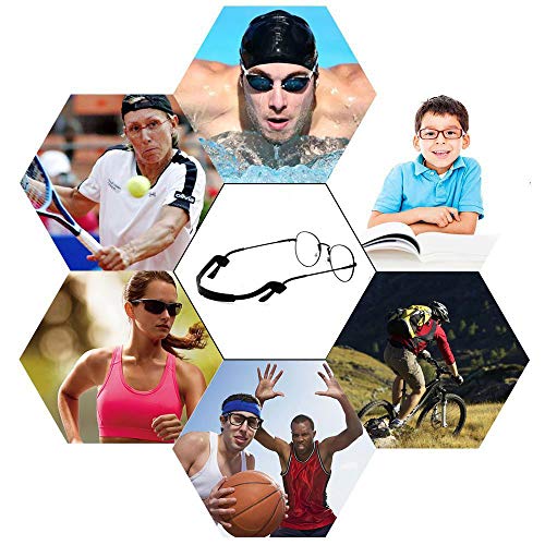 Silicone Eyeglass Strap Eyewear Retainers Sports Anti-slip Elastic Cord Holder