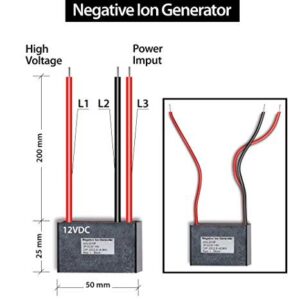 Electrodepot 12vDC - Negative Ion Generator for DIY Static Grass Applicator