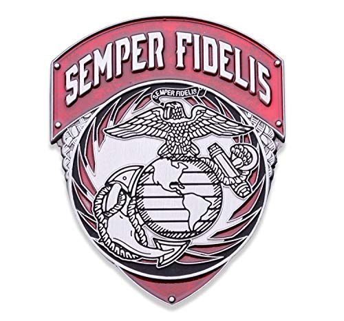 USMC Teufel Hunden Challenge Coin - US Marine Corps Military Coins - Designed by Marine Corps Veterans - Officially Licensed