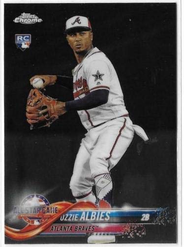 2018 Topps Chrome Update # HMT76 Ozzie Albies RC