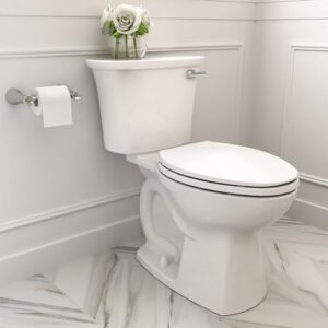American Standard 204AA105.020 Edgemere Two-Piece Toilet, Elongated Front, Right-Hand Flush, White, 1.28 gpf