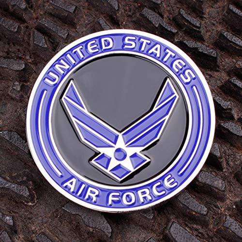 Air Force Airman First Class E3 Challenge Coin! United States Air Force Airman First Class Rank Military Coin. E-3 USAF Challenge Coin! Designed by Military Veterans - Officially Licensed Product!