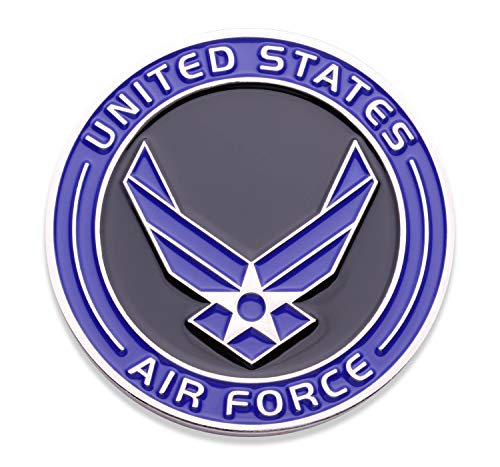 Air Force Airman First Class E3 Challenge Coin! United States Air Force Airman First Class Rank Military Coin. E-3 USAF Challenge Coin! Designed by Military Veterans - Officially Licensed Product!