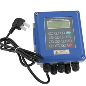 VTSYIQI Ultrasonic Flow Meter Flowmeter DN25mm-DN100mm TUF-2000B Wall Mounted Type RS485 Interface IP67 Protection TS-2 Transducer