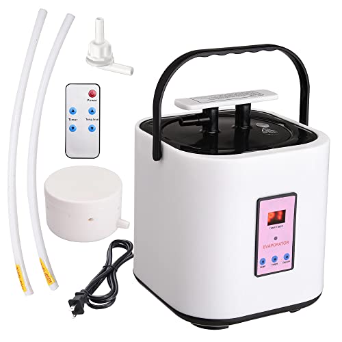 AW 2L Sauna Steamer Machine Stainless Steel Pot Steam Generator for Portable Sauna Tent with Remote Home Spa 110V