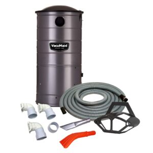 vacumaid uv150ckp3 extended life wall mounted commercial vacuum with 50 ft. car care kit (unit and kit plus 3 inlets)