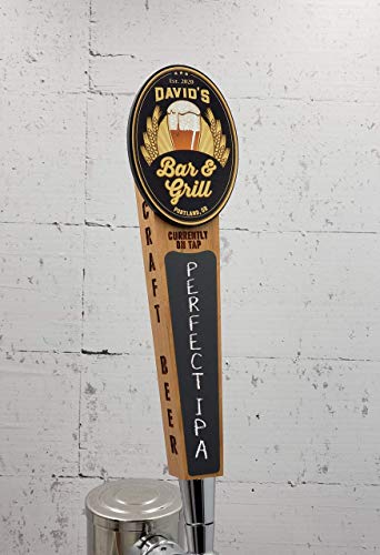 Custom Brew Gear Personalized Beer Tap Handle-Tap House Edition-Laser Engraved Sides