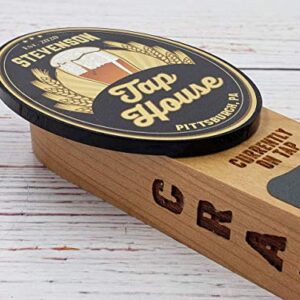 Custom Brew Gear Personalized Beer Tap Handle-Tap House Edition-Laser Engraved Sides