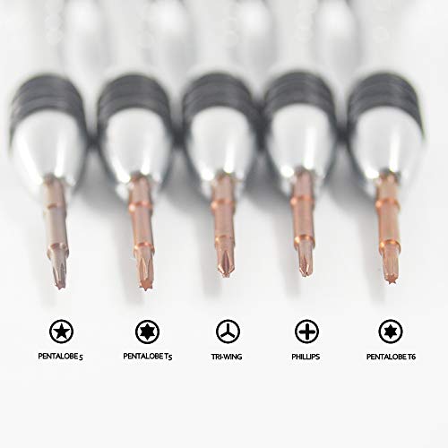 GODSHARK Screwdrivers Set 7pcs Repair Tool Kit for MacBook Air & Pro, fit All Old or Retina Display models A1278 A1286 A1297 A1425 A1502 A1398 A1465 A1466 A1369 A1370 A1534