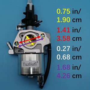 Tuzliufi Carburetor Compatible with Ariens Idle-down Control ST24LE ST28DLE 08200803 08200920 08201024 08201215 921023 921024 921030 921045 921046 921317 921319 921321 921322 20001171 L15D Z193