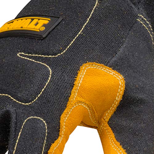 DEWALT Premium MIG/TIG Welding Gloves, Gauntlet-Style Cuff, Large