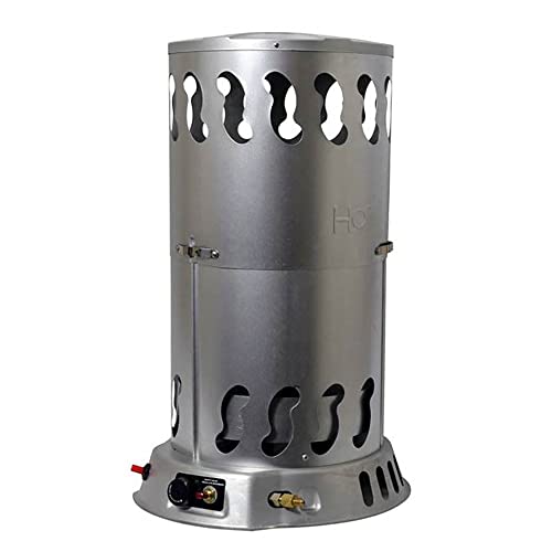 Mr. Heater 200,000 BTU Portable Outdoor Adjustable LP Propane Gas Powered Convection Heater with Push Button Igniter and Regulator, (2 Pack)