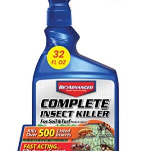 BioAdvanced Complete Brand Insect Killer for Soil and Turf I, Ready-to-Spray, 32 oz