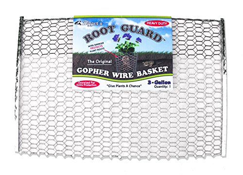 The Original RootGuardTM Heavy Duty Gopher Wire Baskets (12 3-Gallon Baskets)