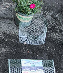 The Original RootGuardTM Heavy Duty Gopher Wire Baskets (12 3-Gallon Baskets)