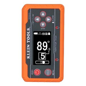 Klein Tools 935DAGL Digital Level Angle Finder with Programmable Angles, Measures 0 - 90 and 0 - 180 Degree or Dual Axis Bullseye Ranges