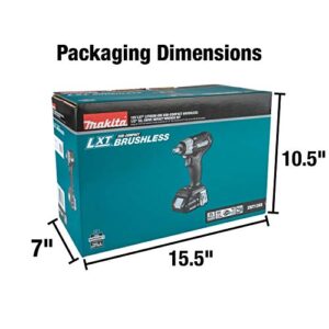 Makita XWT13RB 18V LXT Sub-Compact 1/2" Impact Wrench