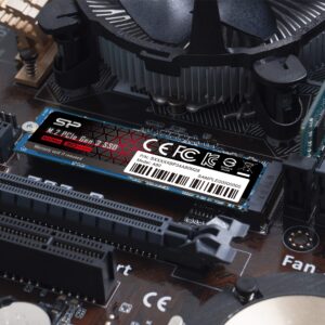 Silicon Power 1TB w/DRAM Cache NVMe M.2 PCIe Gen3x4 2280 R/W up to 3,400/3,000MB/s SSD (SU001TBP34A80M28AB)