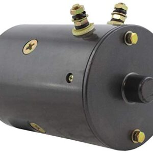 New Premium Slot Shaft Plow Motor Compatible with Western Fisher Snow Plow Applications Replaces 46-2584 46-3618 MUE6206AS MUE6306 MUE6306A MUE7001 46-4175 405-10118 56363 21500 MPV21500 21500-1