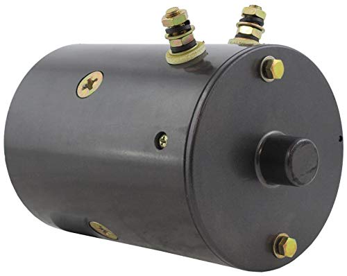 New Premium Slot Shaft Plow Motor Compatible with Western Fisher Snow Plow Applications Replaces 46-2584 46-3618 MUE6206AS MUE6306 MUE6306A MUE7001 46-4175 405-10118 56363 21500 MPV21500 21500-1