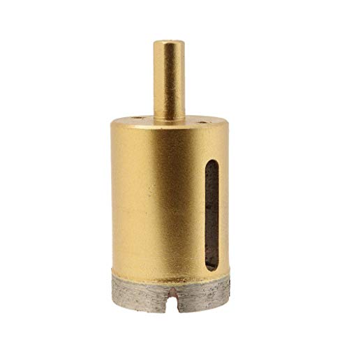 1 3/8 Diamond Concrete Hole Saw Masonry Core Drill Bit Heavy Duty for Brick, Cinder Block, Pavement, Foundation Walls, Concrete Standard Drill Shank 1-3/8 inch