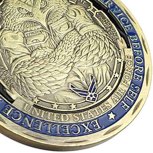 U.S.AF Core Values Air Force Military Challenge Coin