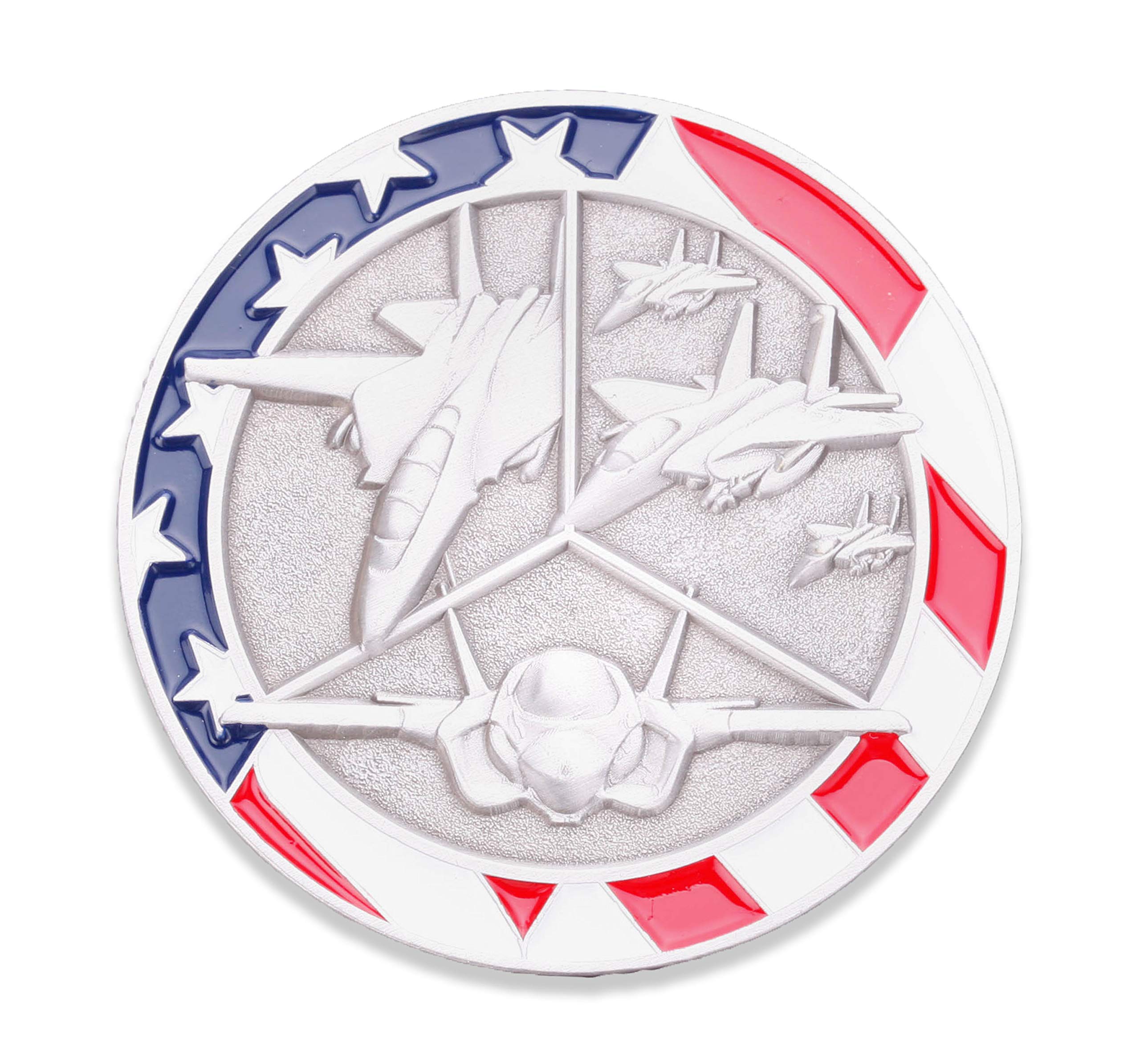 Air Force Retired Challenge Coin - United States Air Force Retired Challenge Coin - Amazing US Air Force Military Coin - Designed by Military Veterans!