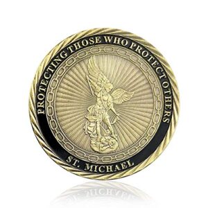 U.S. FBI Challenge Coin Collection St Michael Law Enforcement Coin Military Gift.