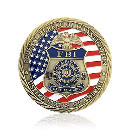 U.S. FBI Challenge Coin Collection St Michael Law Enforcement Coin Military Gift.
