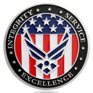 US Air Force Oath of Enlistment Challenge Coin for Airman's Gifts