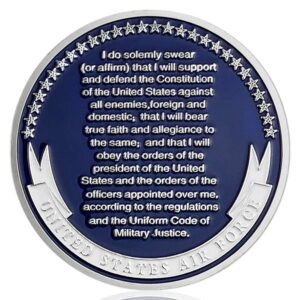 US Air Force Oath of Enlistment Challenge Coin for Airman's Gifts