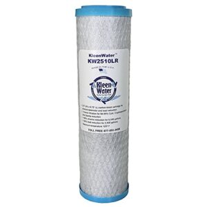 KleenWater KW2510LR Replacement Water Filters, Compatible with Whirlpool WHKF-DB2, Brita USS-120 & DB1, Set of 3