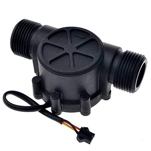 ALLPARTZ 2-100L/min 1 inch Water Flow Sensor Flowmeter Hall Flow Sensor Water Flowmeter Counter