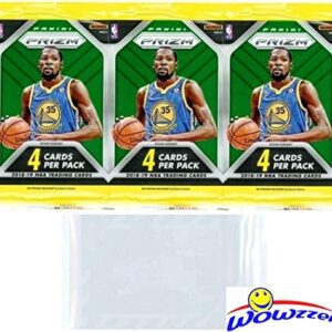 2018/2019 Panini PRIZM NBA Basketball JUMBO FAT CELLO Pack with 15 Cards including (3) EXCLUSIVE Red, White & Blue PRIZMS! Look for RCs & Autos of Luka Doncic, Deandre Ayton,Trae Young & More! WOWZZER