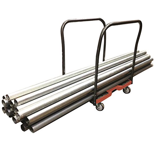 SNAP-LOC 1200 LB Professional E-Track Panel CART Dolly RED