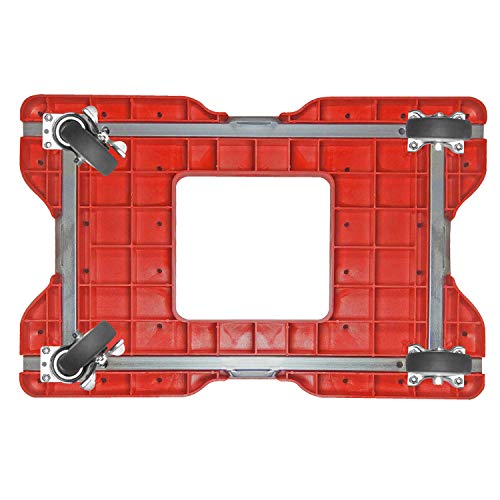 SNAP-LOC 1200 LB Professional E-Track Panel CART Dolly RED