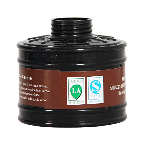 Filter Canister 40mm for Respirator, for Industrial Use, Chemical Handling, Painting and Welding