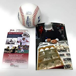 Pete Rose Cincinnati Reds Signed Autograph Official MLB Baseball MR TRUMP MAKE AMERICA GREAT AGAIN Inscribed (RARE) W/Photo JSA Witnessed Certified