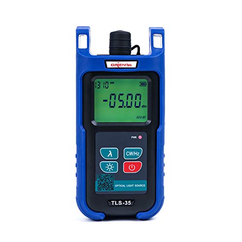 Orientek TPM-35 Optical Power Meter TLS-35 Optical Light Source FC+SC Connector SM/MM/PON OLS (TPM-35 Power Meter)