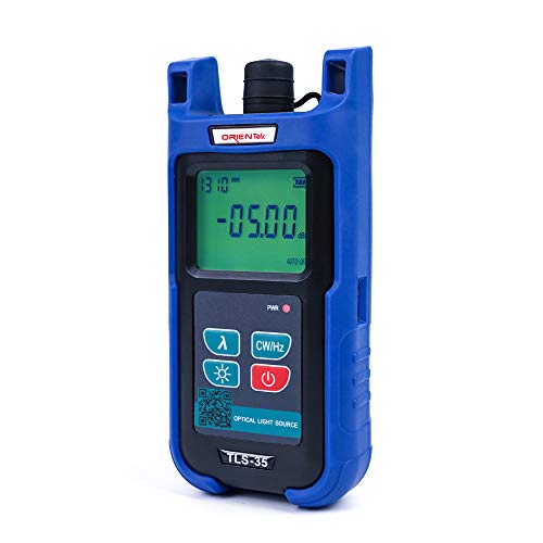 Orientek TPM-35 Optical Power Meter TLS-35 Optical Light Source FC+SC Connector SM/MM/PON OLS (TPM-35 Power Meter)