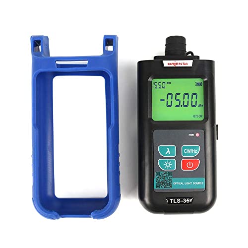 Orientek TPM-35 Optical Power Meter TLS-35 Optical Light Source FC+SC Connector SM/MM/PON OLS (TPM-35 Power Meter)