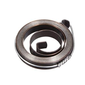 uxcell drill press return spring, quill spring feed return coil spring assembly, 3.3ft long, 41 x 8 x 0.8mm