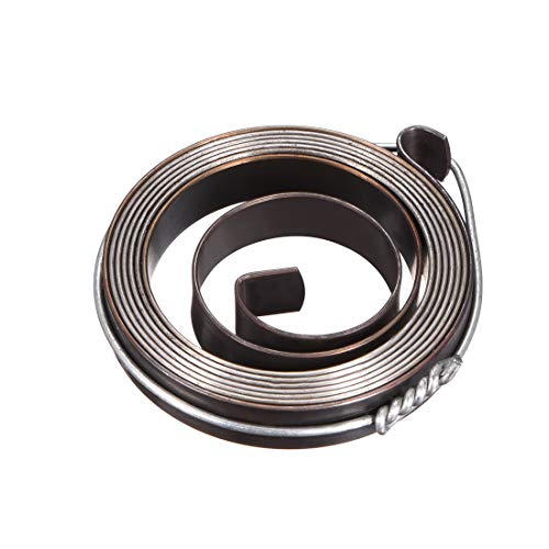 uxcell Drill Press Return Spring, Quill Spring Feed Return Coil Spring Assembly, 3.3Ft Long, 41 x 8 x 0.8mm