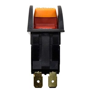 HQRP On-Off Toggle Switch Compatible with Delta 438010170206S 31-120 31-250 31-252 31-255X 31-340 31-460 31-695 31-750 31-780 SA350 SA446 SM500 Sander, 22-540 22-560 22-565 22-580 Planer