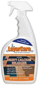 layorcare heavy calcium releaser quart trigger spray, acid free & non toxic