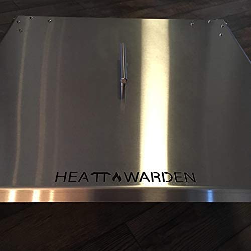 Heat Warden USA Heat Deflector Made in America Lasts 10X Longer Than Aluminum or Chinese Steel. Will Not Warp, Bend, or Rust. Huge Difference in Quality.