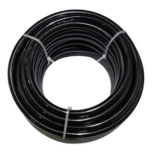 beduan 8mm x 5mm black pneumatic tubing pipe pu polyurethane air compressor tubing hose pipe line fluid transfer 39.4ft 12 meter